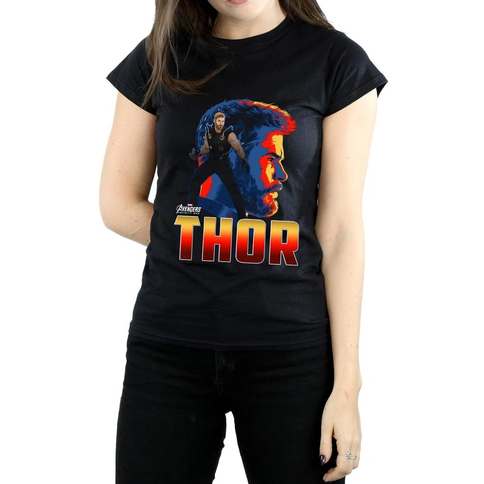 Marvel - T-shirt AVENGERS INFINITY WAR - Femme (BI9145) - Photo 3/4