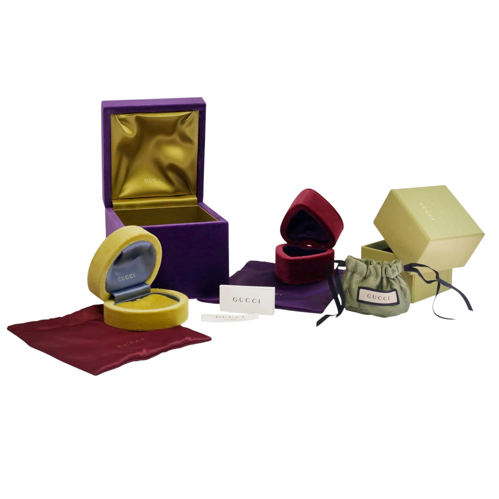 Gucci GG Running 18K Gold and Diamond Ring YBC4571270020 MSRP $1,740 (6.5) thumbnail 4