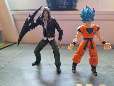 S.H. Figuarts Dragon Ball Super Goku Blue and Prototype Alex Mercer Figures