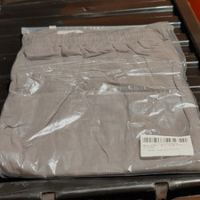 Classic Wear Best Women's Grey Trousers Style 1979 L Cotton Straight Elastic