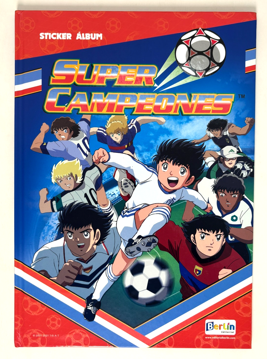 CAPTAIN TSUBASA Hardcover Album Full Set 204/204 Stickers + 58