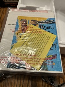 Nintendo NES Control Deck Console Complete In Box CIB Controllers Power READ