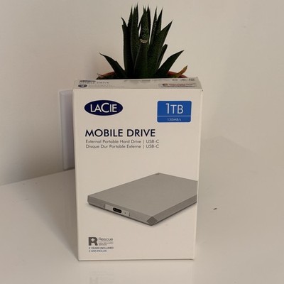 外付けハードディスク・ドライブ LACIE Mobile SSD 1TB USB-C LaCie Mobile Secure 1TB USB 3.1 SSD Type C 2.5 External HD
