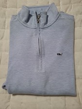 Vineyard Vines Top Sky Blue With White Top Size XS. No Holes But Signs Of Wear
