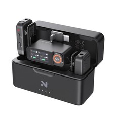 Wireless Lavalier Microphone for iPhone, Android,  PC   Clip-On Wireless Lap...