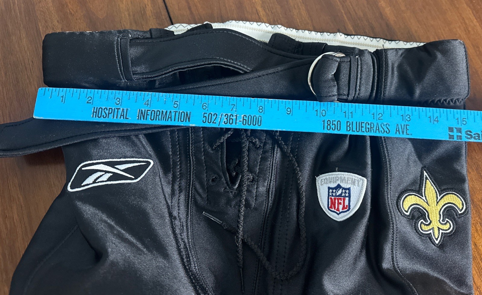 New Orleans Saints Reebok NFL On Field Player Issue Pants Size 42 Big Boy Short thumbnail 8