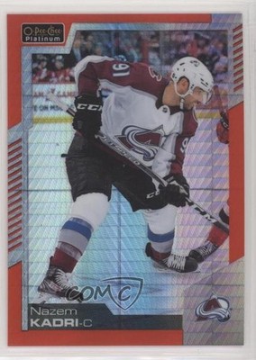 2020-21 O-Pee-Chee Platinum Red Prism 150/199 Nazem Kadri #91 0w2s