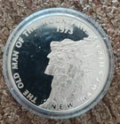 New Hampshire Franklin Mint 50 State Bicentennial Medal - Sterling Silver