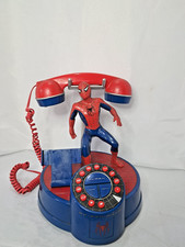 2004 Spider-Man Telephone Coby Electronics Model 4313850 Retro Marvel Phone