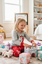 CARTER'S GIRLS 2 PIECE UNICORN PAJAMA SET - CHRISTMAS - SIZE 3T  4T - NWT