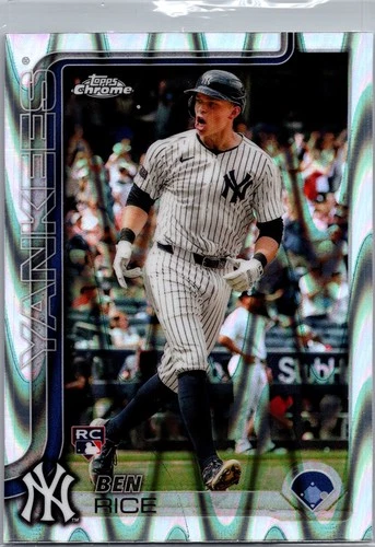 Ben Rice 2025 Topps Chrome Ben Rice #139