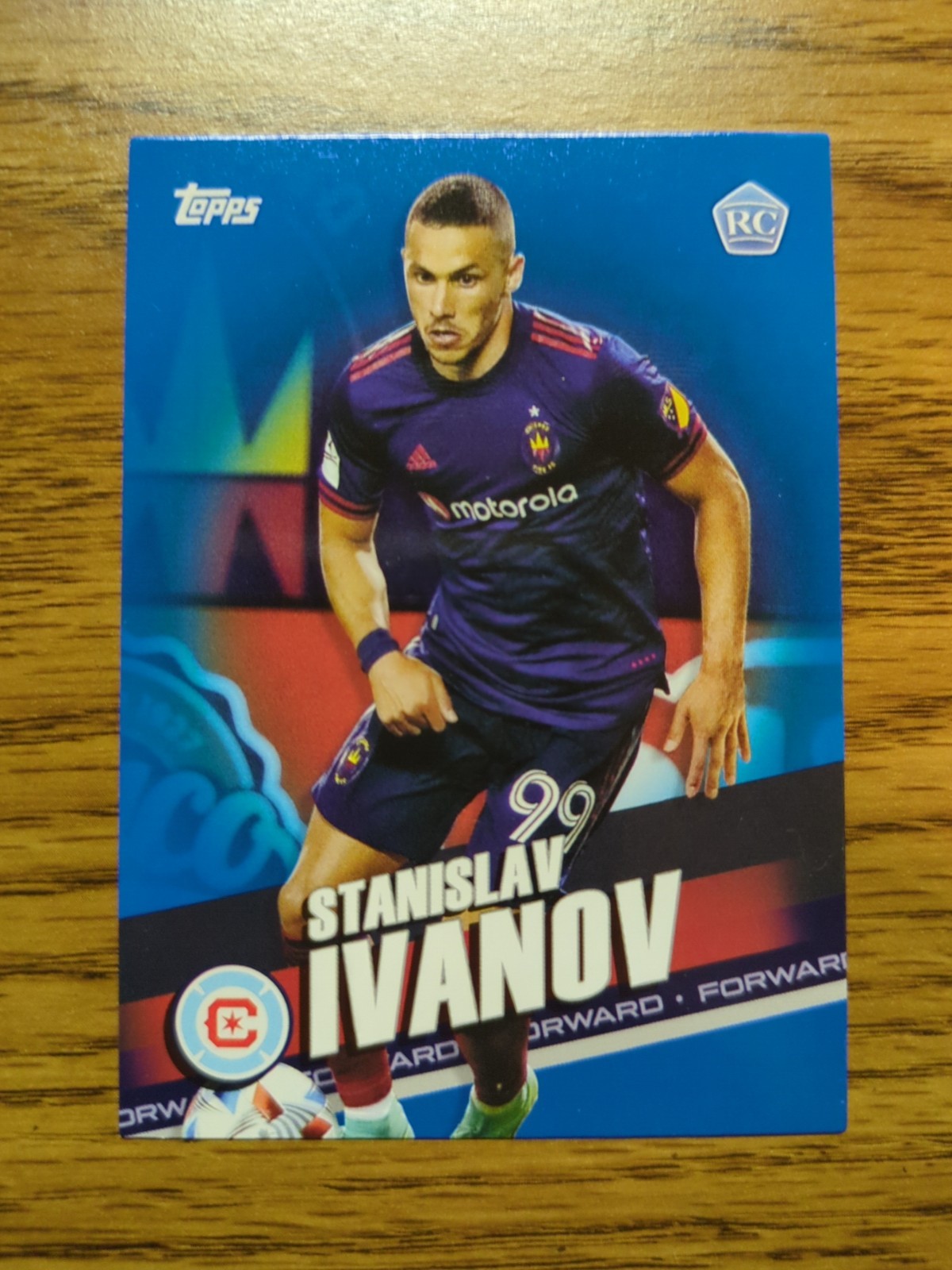 2022 Topps MLS - Stanislav Ivanov #155 Blue /99 (RC)