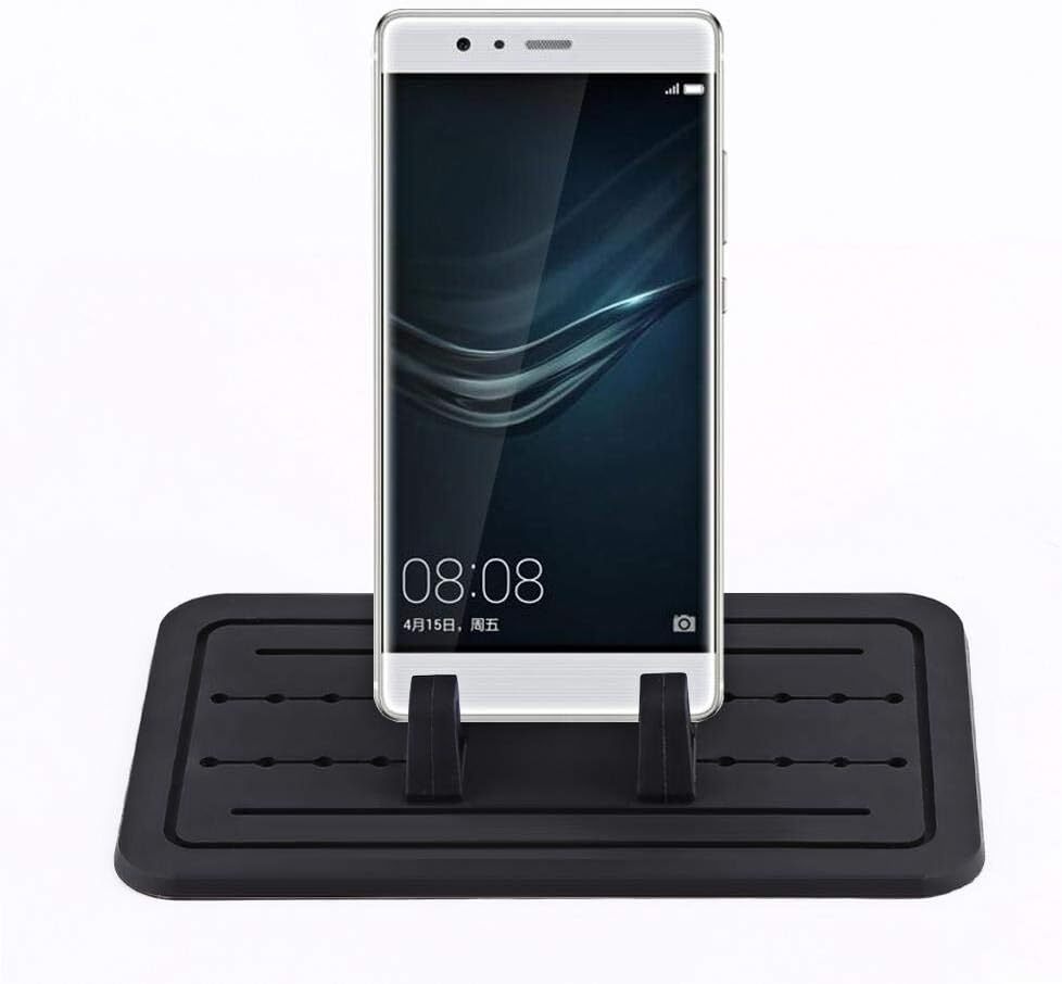 Car Phone Holder Universal Adjustable Car Phone Mount Non Slip Silicone Car Pad