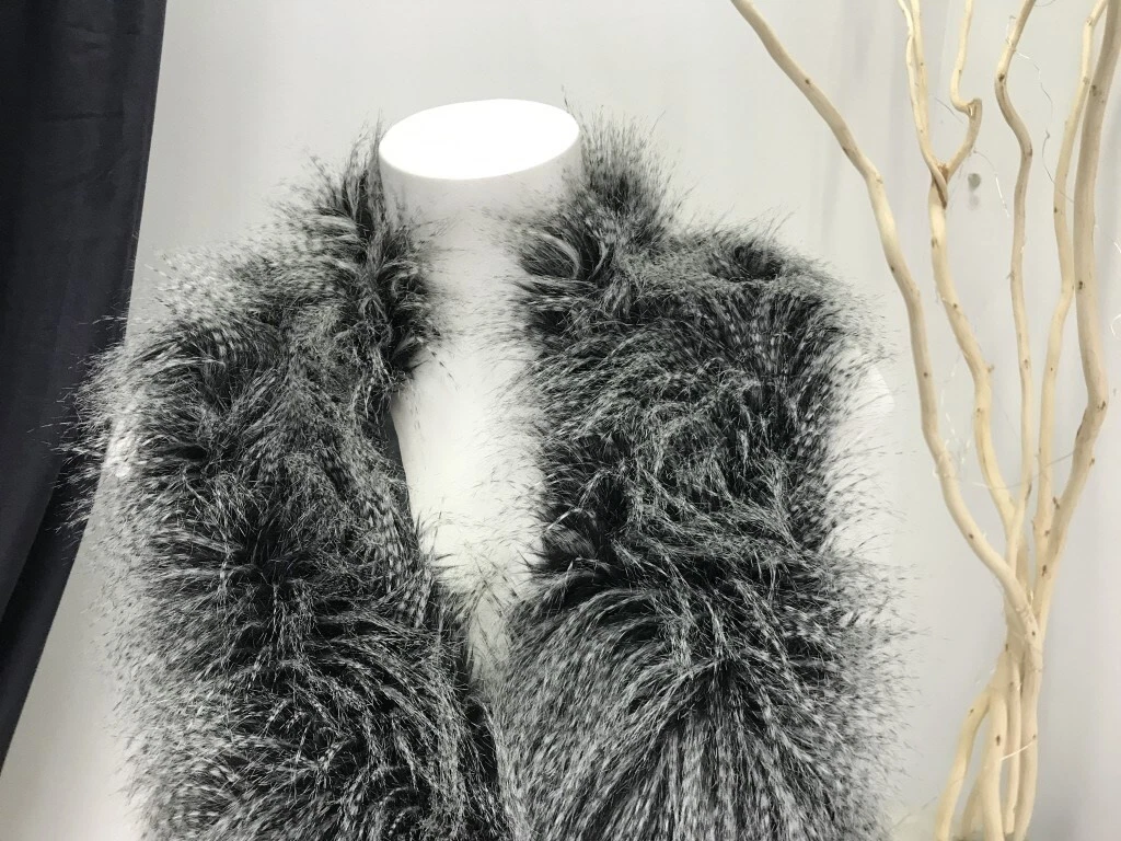 Michael kors deals faux fur vest