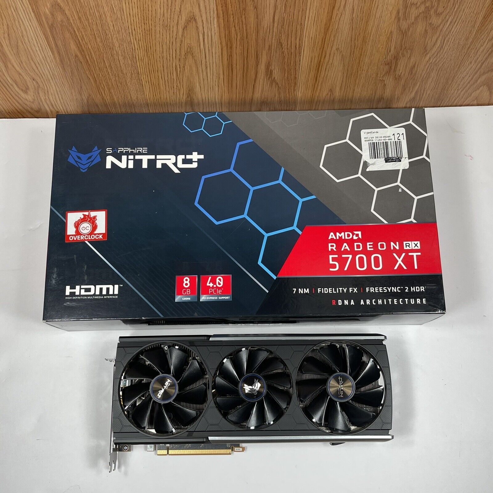 未開封 SAPPHIRE NITRO+ RX 5700 XT オーバークロック