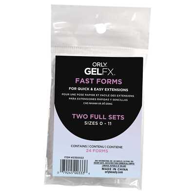 ORLY FAST FORMS - 24 teilig