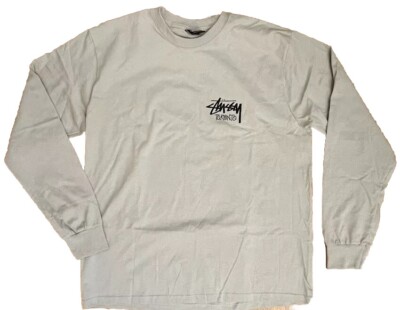 NWT STUSSY TORONTO RARE LIMITED ED LONG SLEEVE CHAPTER TEE SIZE L  KHAKI/GREENISH
