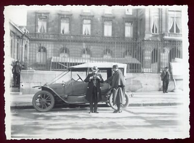 old photo. antique automobile. tacot