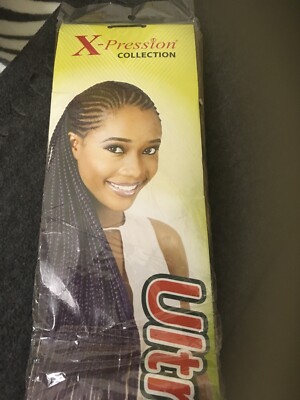 XPRESSION  2in 1 SUPER BRAID HAIR FOR BRAIDING & 100% ORIGINAL 100'' 330G /
