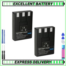 2x Li-ion Battery Pack For Canon Digital IXUS 700 750 i i5 II IIs NB-3L CB-2LUE