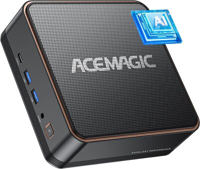 F2A AI Mini PC Intel Ultra 5 125H 32GB DDR5 1TB NVME SSD Ιntel Arc Graphics wifi