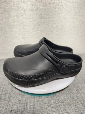 Classic Black Slip-On Clog Sandals s-l400.jpg main image 4