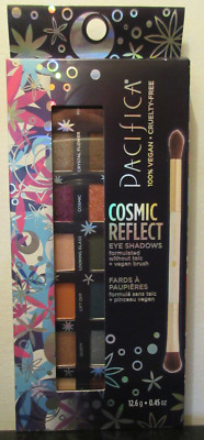Pacifica Cosmic Reflect Eye Shadows w/ Double Vegan Brush SALE HELPS DOGS CATS