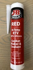 J-B Weld 31914 Red High Temperature RTV Silicone Gasket Maker and Sealant 1a