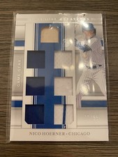 NICO HOERNER 2020 Panini National Treasures Game Gear Materials Six #/99 ⚾GGMS⚾