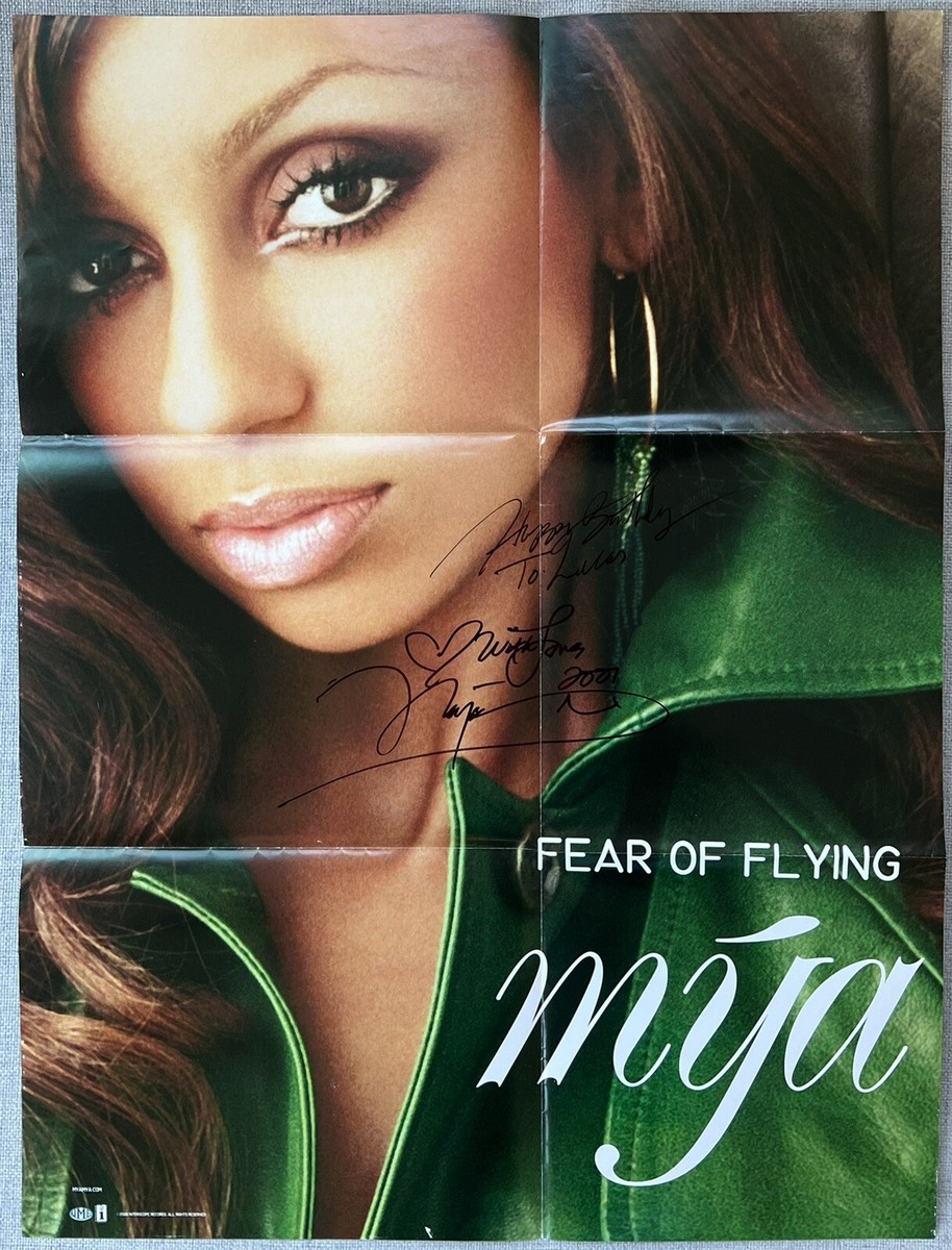 Mya Signed In Person 18x24 Color Promo Poster - Authentic, Fear Of