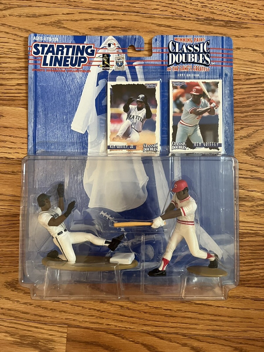 MLBフィギュア　ケングリフィーＪｒ マークマグアイア Ken Griffey Jr And Ken Griffey Sr - Starting Lineup Figures