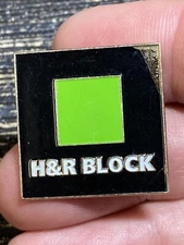 H&R Block Lapel Pin Vest Collectible EUC K505