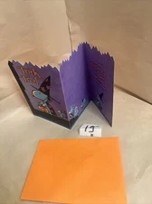 1 Funny Halloween Card with Envelope