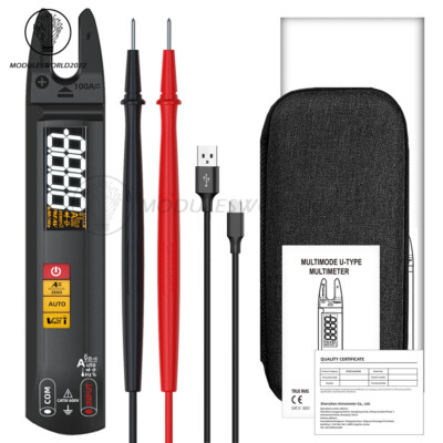 BSIDE U1 Digital Clamp Multimeter Rechargeable Display 6000 Auto Current Voltage