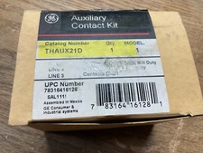 NEW GE THAUX21D AUXILIARY CONTACT KIT 30A 250V
