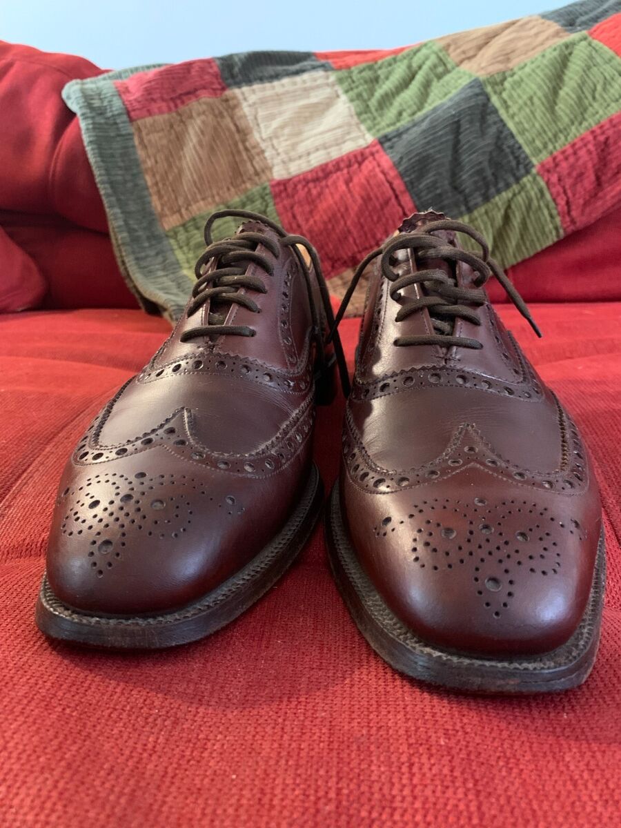 Church's Custom Grade Brown Leather Chetwynd Oxford Wing Tip Church's Custom Grade Brown Leather Chetwynd Oxford Wing Tip