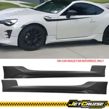 Fits 13-20 Scion FR-S/Toyota 86/Subaru BRZ TRD Style Side Skirts Rocker Panel PP