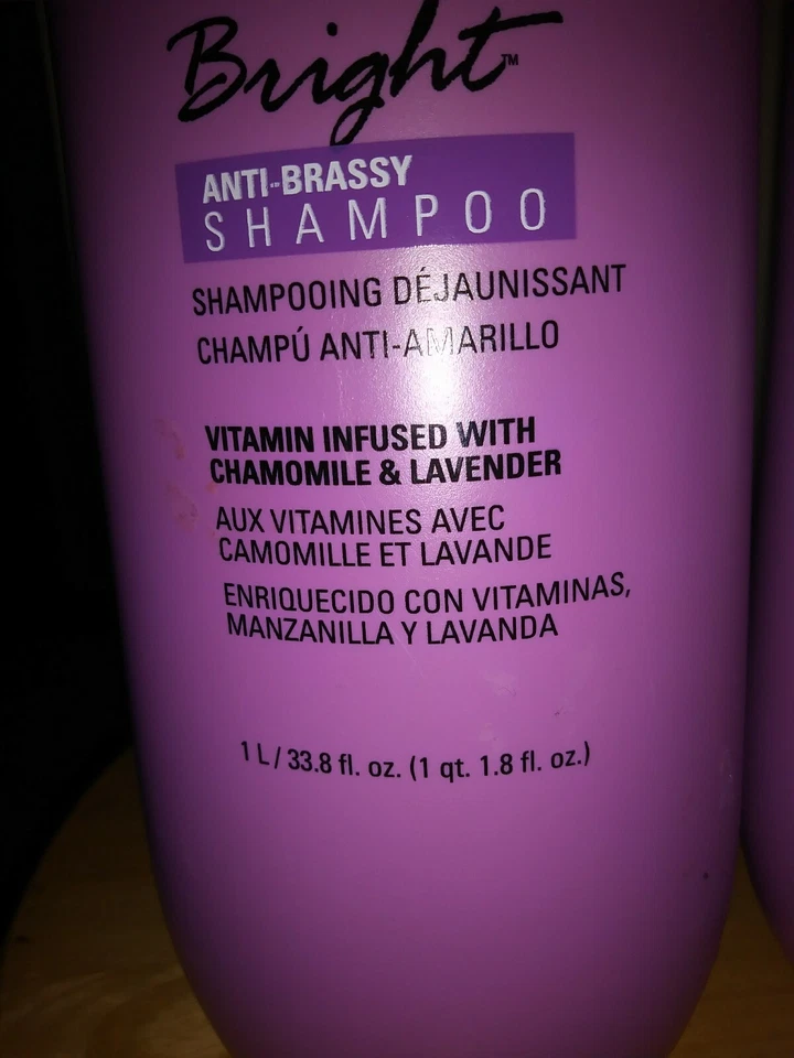 RUSK SHAMPOO BRIGHT HUGE 33.8 OZ HAIR SALON BEAUTY NEW BIG PAIR NEW LOT OF 2 USA - Image 3 of 4