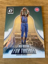 Andre Drummond 2017-18 Donruss Optic All Clear For Takeoff #3 Detroit Pistons
