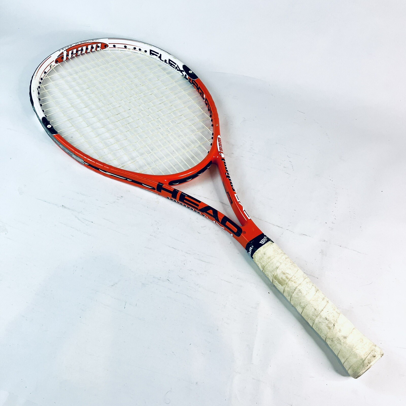 Head Flexpoint Radical Team FXP 102 4 3/8 Tennis Racquet Orange eBay