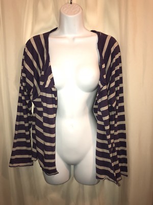 THREADS 4 THOUGHT FLY AWAY Cover-up Vest Women's Size MEDIUM