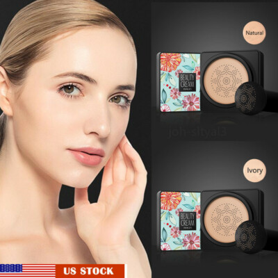 Air Cushion Mushroom Head BB CC Cream Foundation Concealer Moisturizing-Makeup