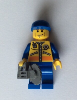 Lego Minifigure Town City Coast Guard Patroller cty0077 ex 7739 VGC UK  UK