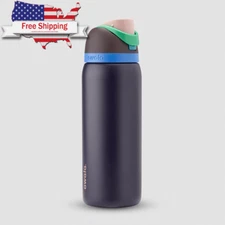 Owala FreeSip Stainless Steel Insulated Water Bottle, 32oz, Night Safari.