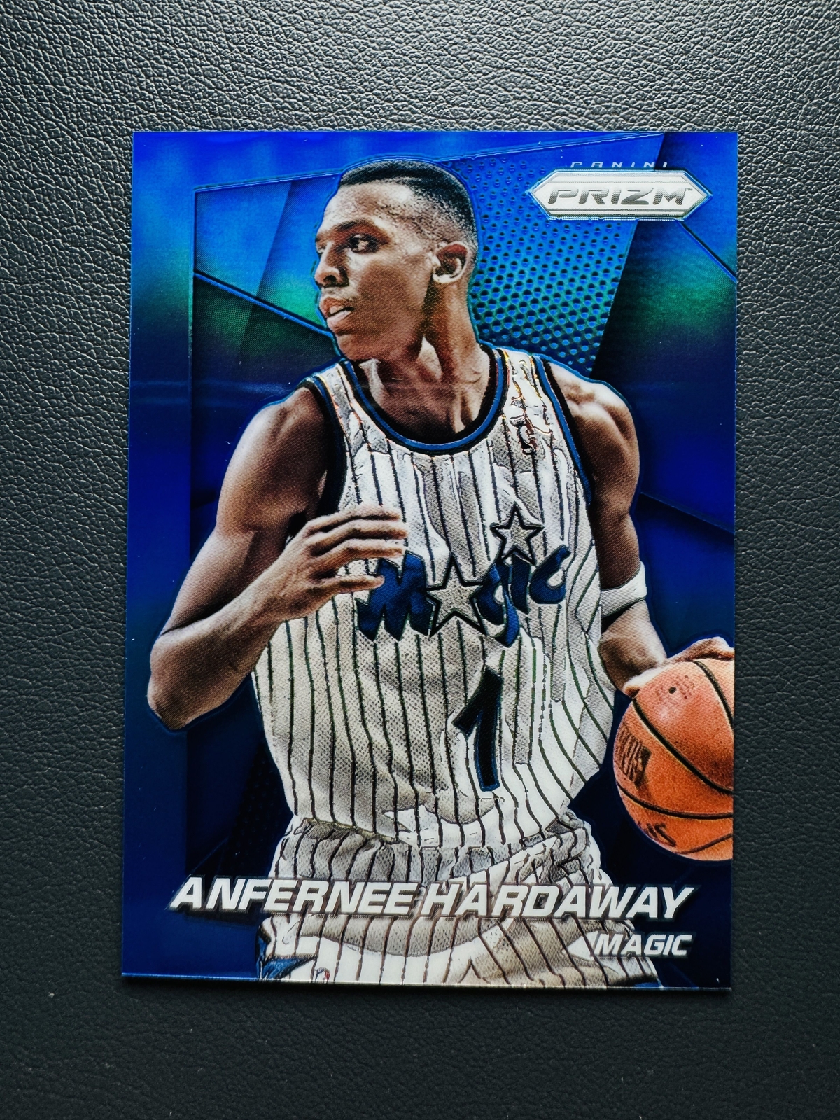 2014-15 Panini Prizm Anfernee Hardaway #203 Blue Prizm 75/99 HOF