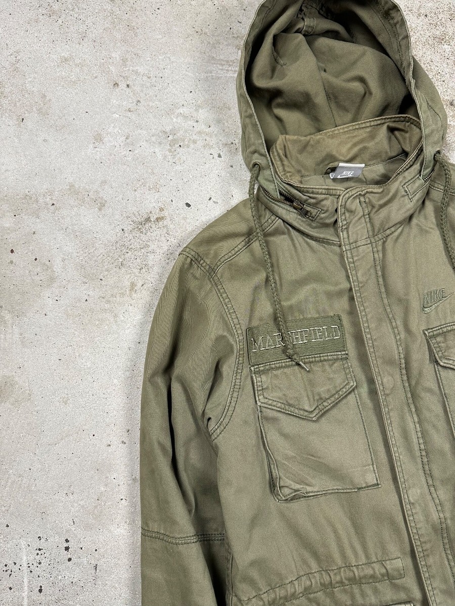 ジャケット・アウター Burberry M-65 military field jacket y2k Vintage y2k Nike M65 Field Jacket Utility Swoosh Marshfield