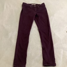 Levi's Women's Mid-Rise Slimming 311 Shaping Skinny Ankle Jeans 27X30 Plum