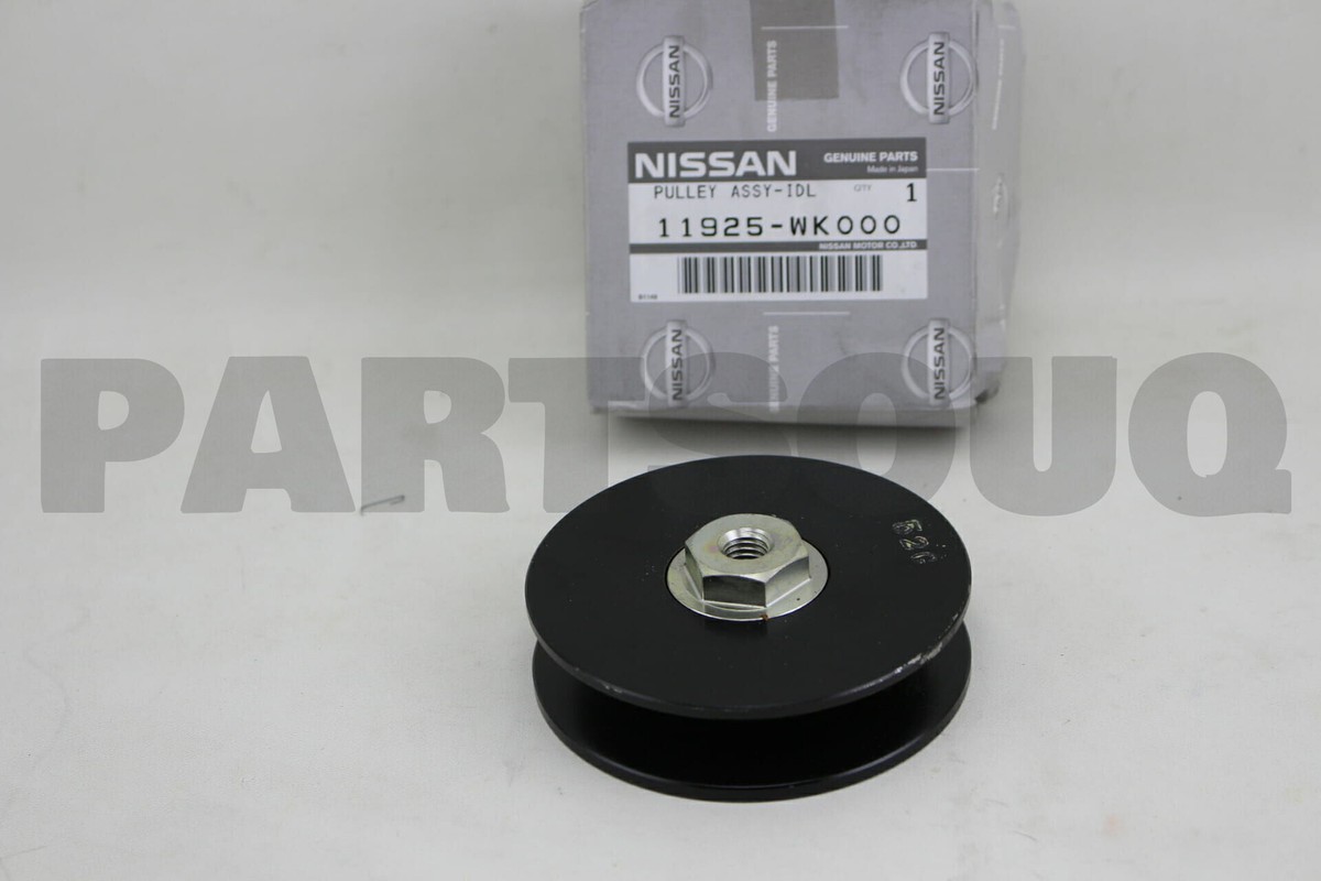 まる 11925WK000 Genuine Nissan PULLEY ASSY-IDLER,COMPRESSOR 11925-WK000
