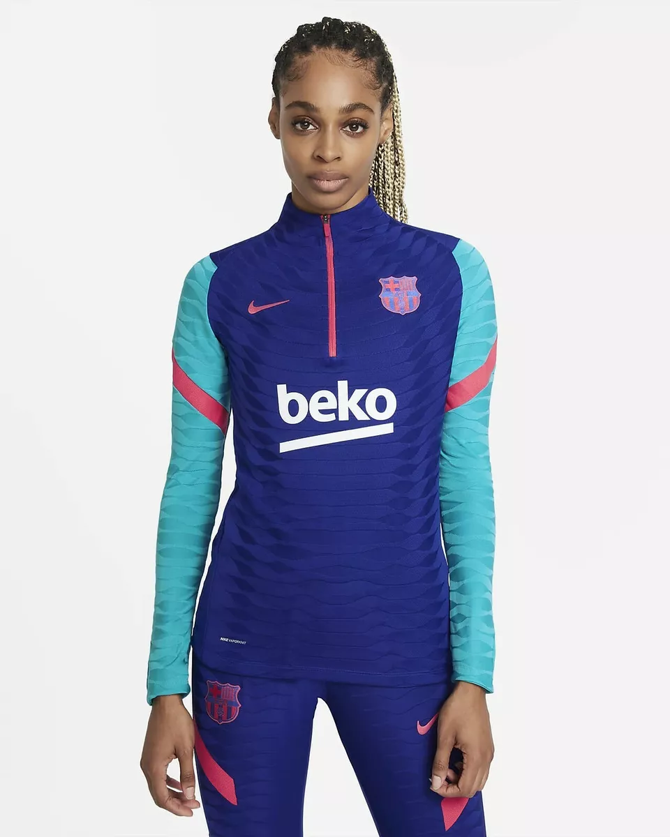 Women's Nike F.C. Barcelona VaporKnit Drill Strike Football Sz S New 888412553532 | eBay