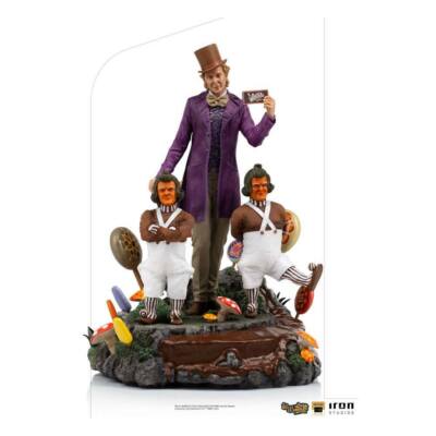 WILLY WONKA & THE CHOCOLATE FACTORY - 1/10 Deluxe Art Scale Statue Iron Studios